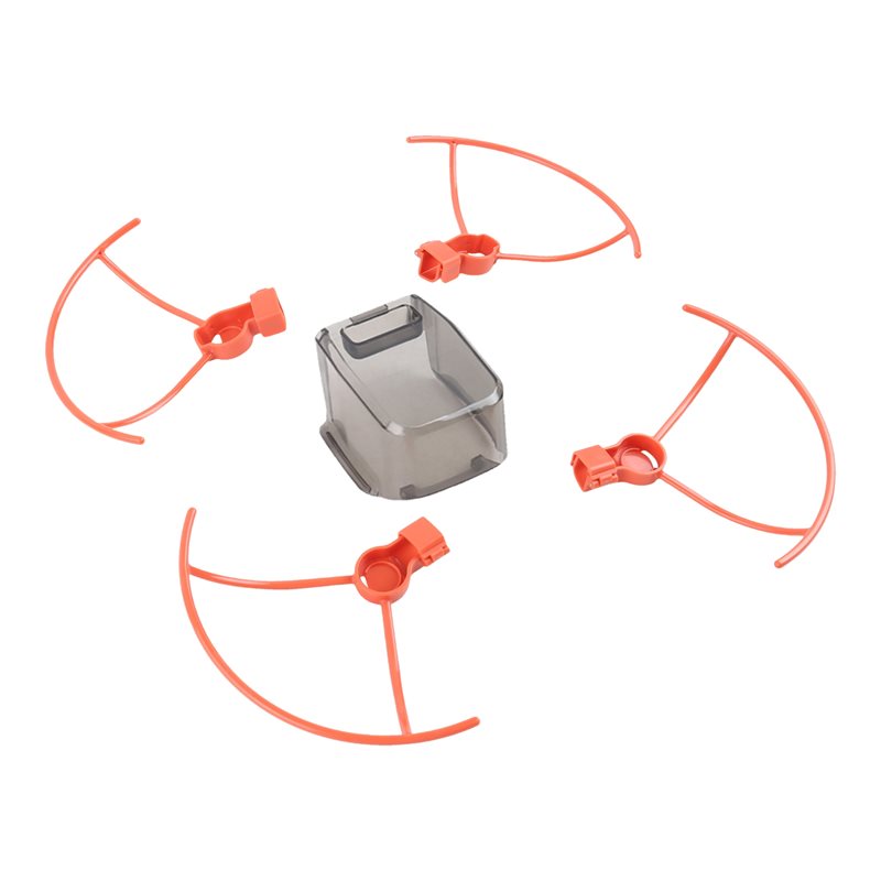 Drone Kit With Camera - FIMI MINI 3用ジンバルレンズ保護カバー＆ドローン墜落防止アクセサリーキット、カメラ保護プロペラガード