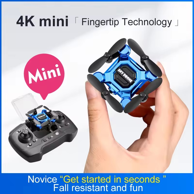 新しいK04ミニ折りたたみ式ドローン、HDカメラ搭載、360 - Drone Kit Tricopter のレビューと価格