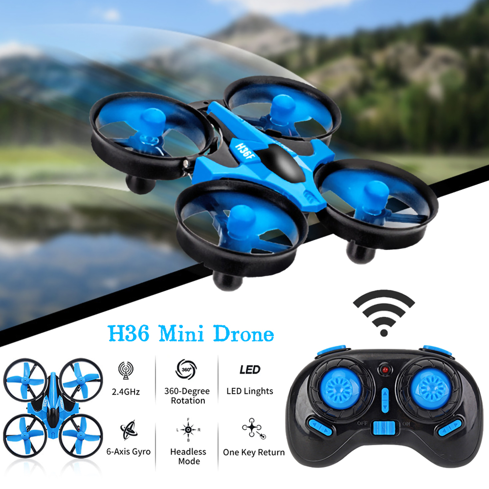 JJRC H36 ミニドローン 2.4G 6軸ヘッドレスモー - Drone Kit With Camera のレビューと価格