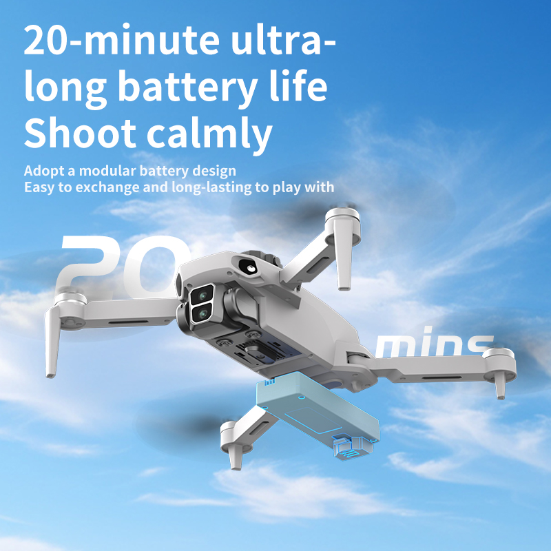 L106-1PRO GPS プロフェッショナルドローン 4K - Drone Kit Professional のレビューと価格