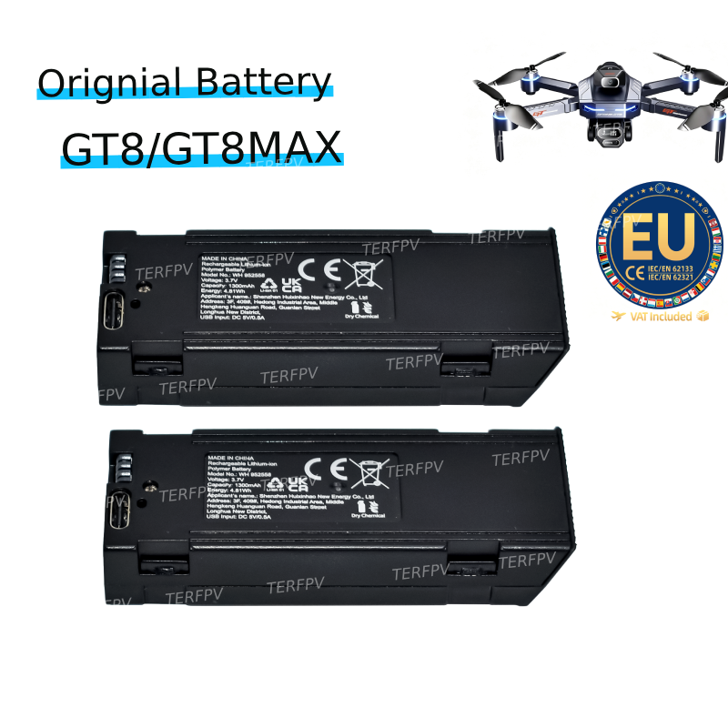 オリジナル GT8 ドローンバッテリー GT8Max クアッ - Eachine Drone E58 のレビューと価格